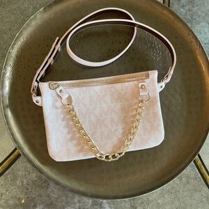 NWOT Michael Kors Mini Shoulder Bag, Blush